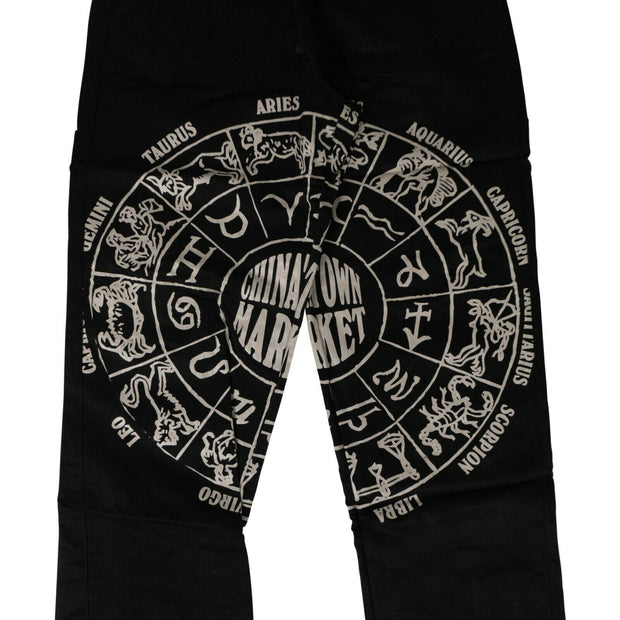 CHINATOWN MARKET Black Zodiac Sweatpants