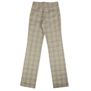 OTTOLINGER Grey Check Cotton Blend Suitpants