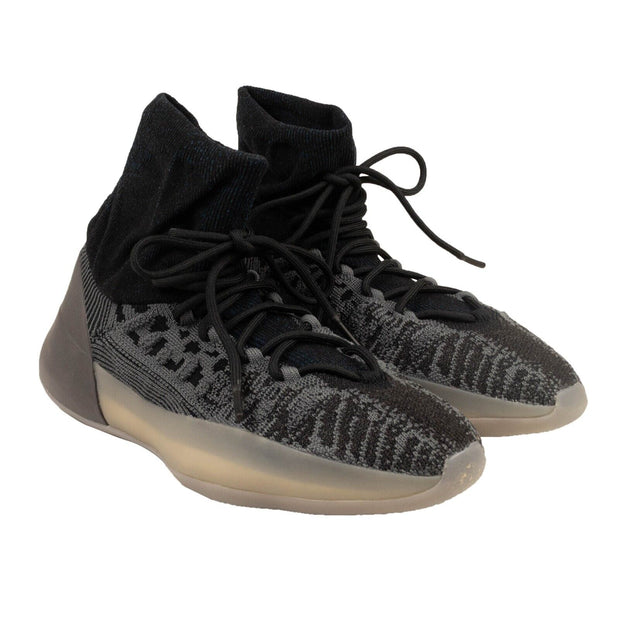 ADIDAS Slate Blue Yeezy Basketball Knit 3D Sneakers