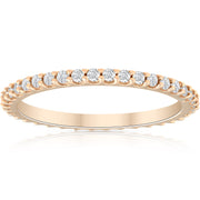 1/3ct Diamond Eternity Ring Available in 14k Gold
