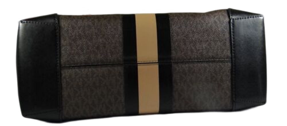 Michael Kors Eva MK Signature PVC Nylon Large tote with Pouch4