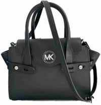 MICHAEL KORS CARMEN SAFFIANO LEATHER SMALL FLAP SATCHEL SHOULDER PURSE BAG1