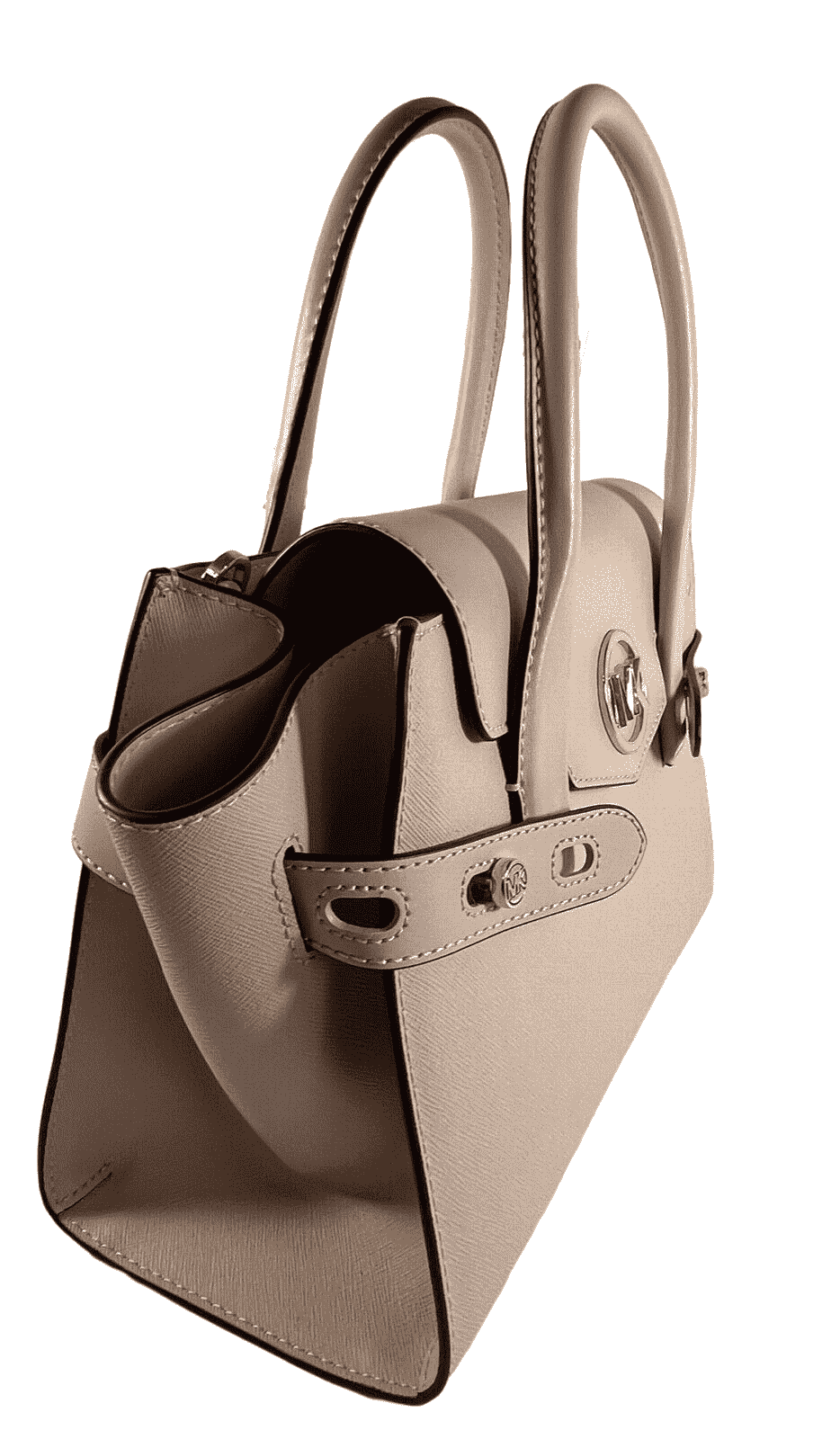 MICHAEL KORS CARMEN SAFFIANO LEATHER SMALL FLAP SATCHEL SHOULDER PURSE BAG20
