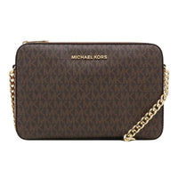 Michael Kors Jet Set Item Large East West Crossbody Bag Brown