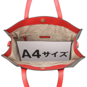 Michael Kors Kenly Large Leather Shoulder Tote Bag
