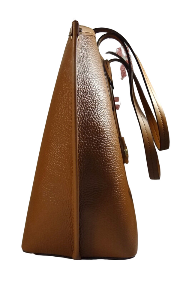 Michael Kors Women's Jane Pebbled Leather Shoulder Tote Bag