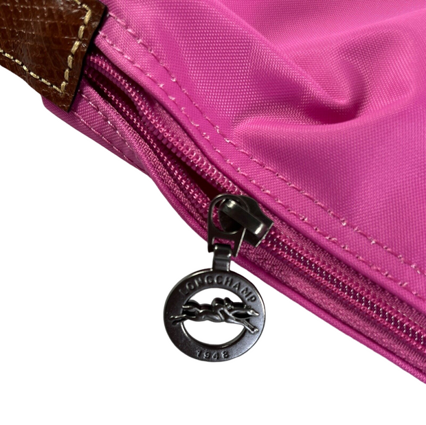 Longchamp Women's Le Pliage Nylon Folding Satchel Bag