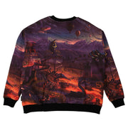 MARCELO BURLON Multicolored 'Fantasy' Crewneck Sweatshirt