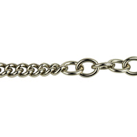 Gucci Women's Chain Tassel Gold / Black Leather Belt 388992 806116