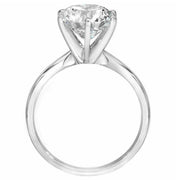 2 1/15ct Round Diamond Solitaire Engagement Ring 14K White Gold