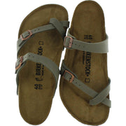 Birkenstock Womens Mayari Buckle Slip On Footbed Sandals