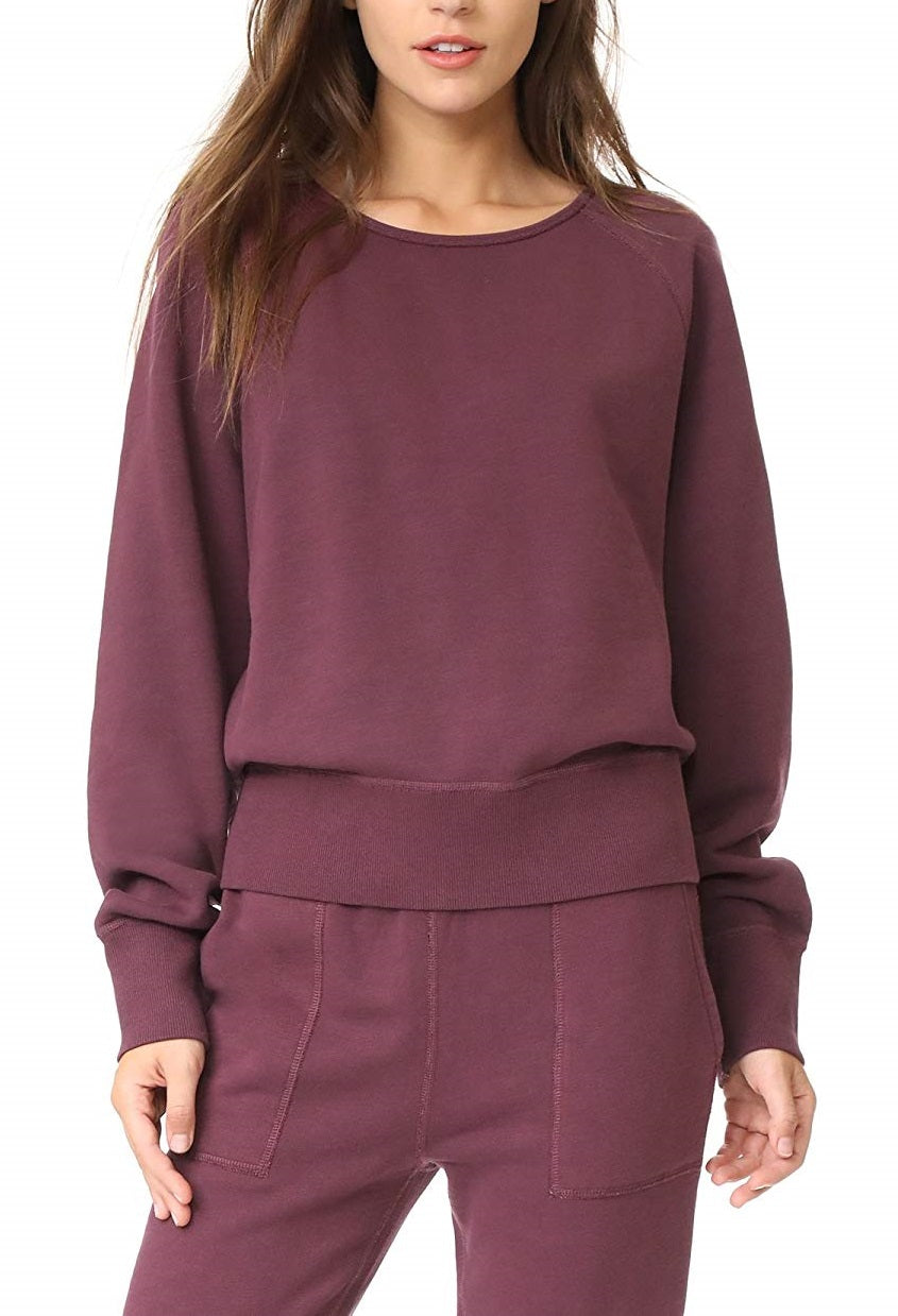 Rag & Bone Women's Classic Pullover, Port Port