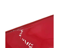 Alexander McQueen Women's Hot Pink Patent Leather Skull Large Pouch 420860 DP00I 5635