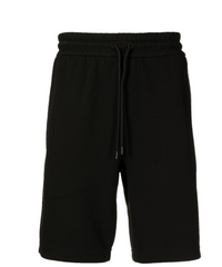Hugo Boss Men's Black Lamson 94 Knit Track Shorts S Black