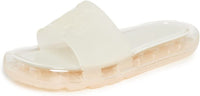Tory Burch Women's Ivory Jelly Bubble Slides 10 Ivory