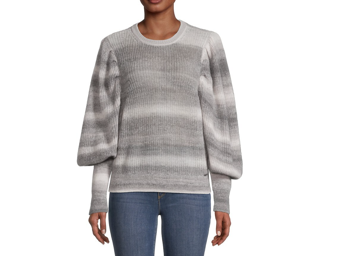 Ted Baker Women's Grey Valma Extreme Sleeve Sweater