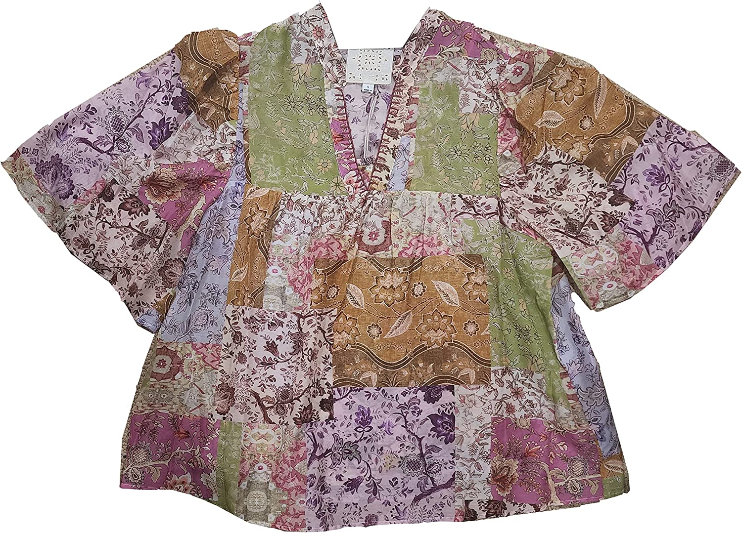 Johnny Was Bertha Top Multi M Multicolor