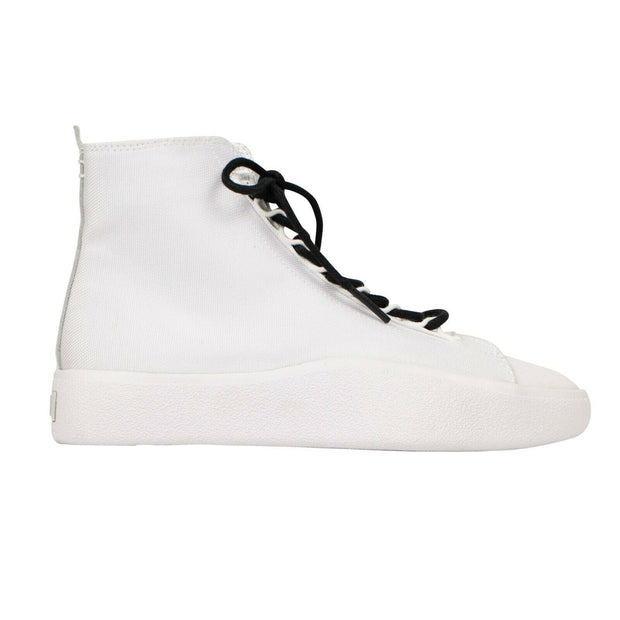 Y-3 ADIDAS White Canvas 'Bashyo' High-Top Sneakers