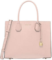 Michael Kors Mercer Large Convertible Soft Pink Leather Tote Bag