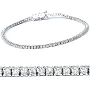 1 ct Lab Grown Diamond Tennis Bracelet 18k