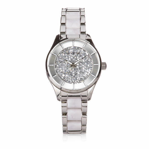 Invicta Women 25246 Silver Stainless Steel Quartz Formal Watch