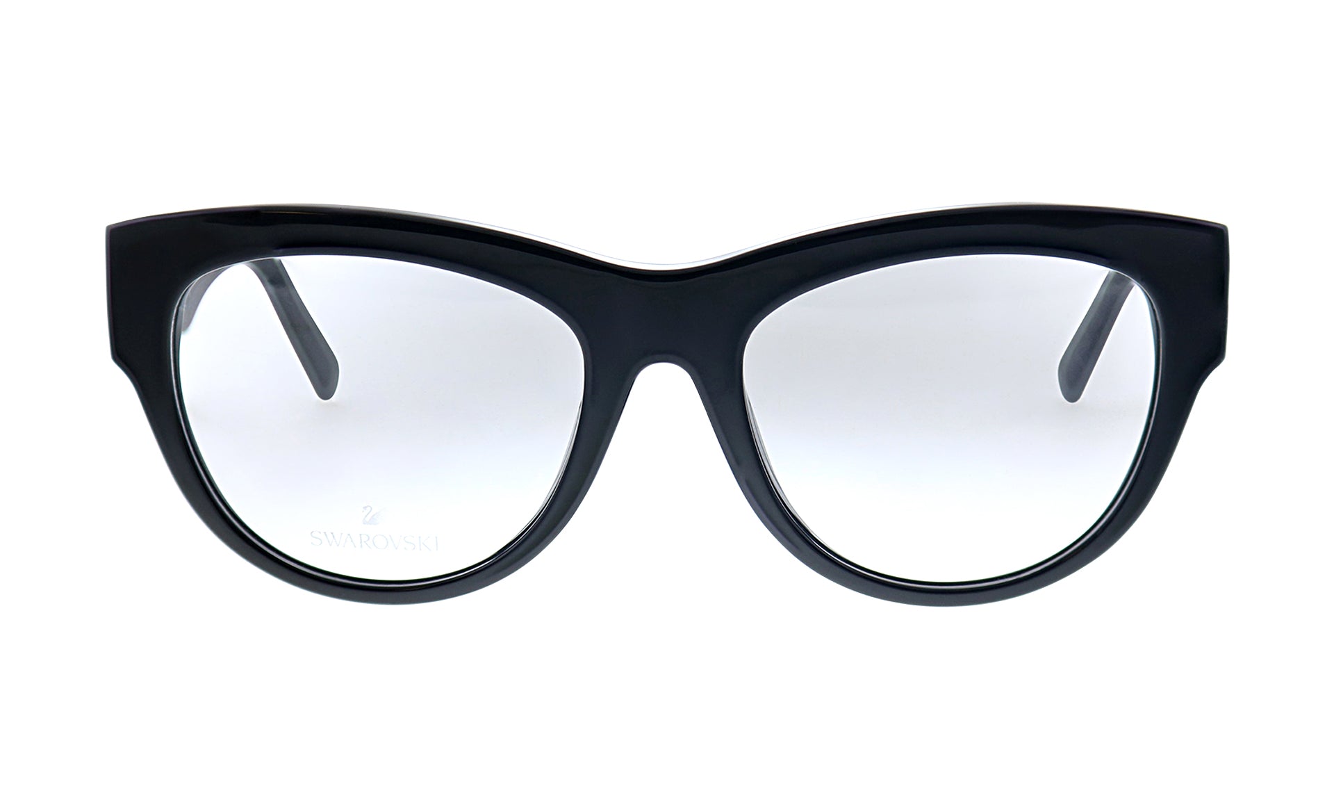 SK 5214 001 53mm Womens Cat-eye Eyeglasses Shiny Black