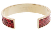 Stamerra MEMAN PITTONE RO Red Genuine Python Bracelet