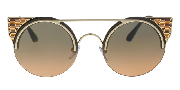 Bulgari Matte Pale Gold Cat eye BV6088 202218 Sunglasses