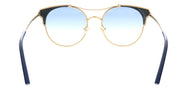 Jimmy Choo Gold/Blue Cat Eye LUE/S 0LKS Sunglasses