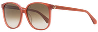 Kate Spade Square Sunglasses Alianna 9R6HA Salmon 56mm Salmon