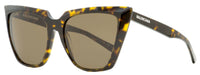 Balenciaga Cateye Sunglasses BB0046S 002 Havana 55mm Havana