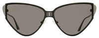 Balenciaga Cateye Sunglasses BB0191S 001 Black 99mm