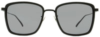 Bottega Veneta Square Sunglasses BV1008SK 002 Black 55mm 1008