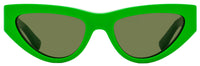 Bottega Veneta Cat Eye Sunglasses BV1176S 003 Green 55mm
