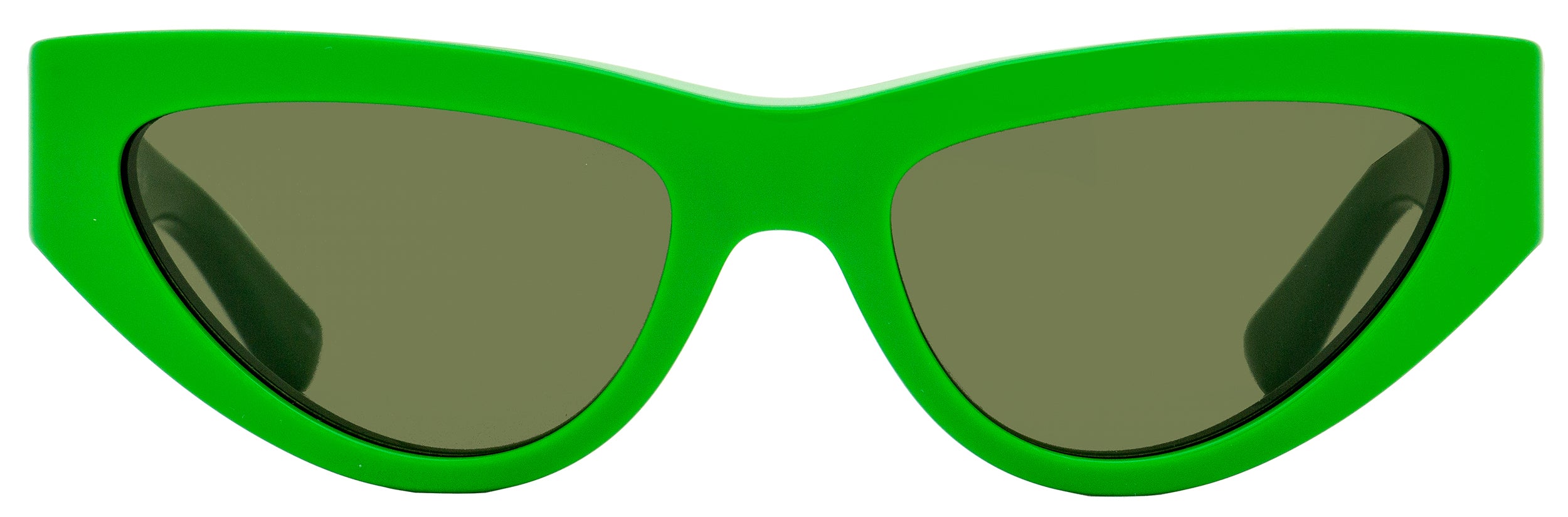 Bottega Veneta Cat Eye Sunglasses BV1176S 003 Green 55mm