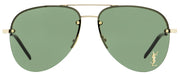 Saint Laurent Aviator Sunglasses Classic 11 M 003 Gold/Black 59mm YSL