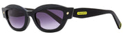 Dsquared2 Ava Sunglasses DQ0335 05B Shiny/Matte Black 53mm