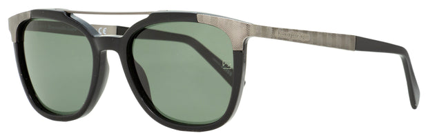 Ermenegildo Zegna Rectangular Sunglasses EZ0073 01N Black/Ruthenium 54mm 73