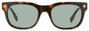 Ermenegildo Zegna Rectangular Sunglasses EZ0101 52A Dark Havana 53mm 101