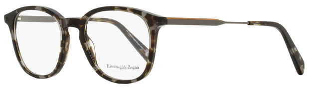 Ermenegildo Zegna Square Eyeglasses EZ5140 055 Gray Havana/Ruthenium 50mm 5140