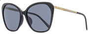 Jimmy Choo Butterfly Sunglasses Ele/F/S 807IR Black/Gold 59mm