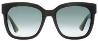 Gucci Square Sunglasses GG0034SN 002 Black/Green/Red 54mm 0034