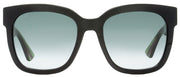 Gucci Square Sunglasses GG0034SN 002 Black/Green/Red  54mm 0034