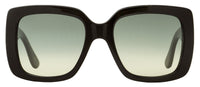 Gucci Square Sunglasses GG0141SN 001 Black/Gold 53mm 0141