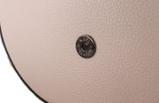Karl Lagerfeld Light Pink Mauve Leather Shoulder Women's Bag