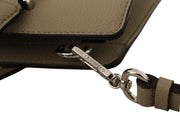 Karl Lagerfeld Sage Green Leather Tote Women's Bag