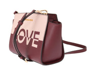 Michael Kors Bordeaux SELMA Leather Shoulder Women's Bag