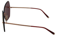 Dolce & Gabbana Red Gold DG2204 Butterfly Logo Women Eyewear Women's Sunglasses2