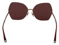 Dolce & Gabbana Red Gold DG2204 Butterfly Logo Women Eyewear Women's Sunglasses3