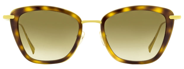 Longchamp Rectangular Sunglasses LO638S 214 Gold/Havana 52mm 638
